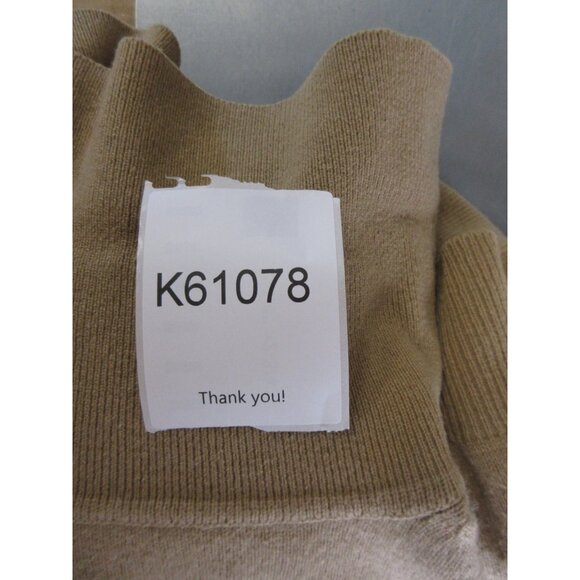 VINTAGE Lands End Sweater Large Cashmere Turtleneck Pullover Classic * - Picture 11 of 11